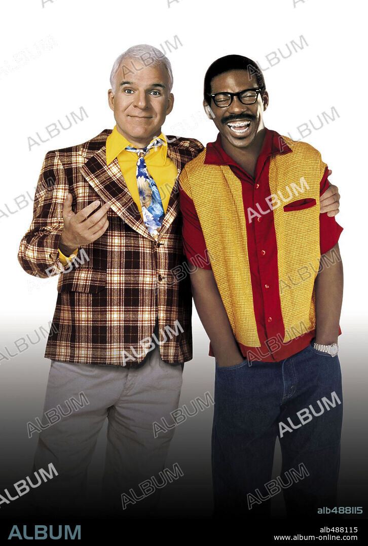 EDDIE MURPHY and STEVE MARTIN in BOWFINGER, 1999, directed by FRANK OZ. Copyright UNIVERSAL PICTURES.