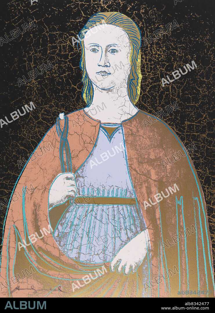 ANDY WARHOL. Saint Apollonia.