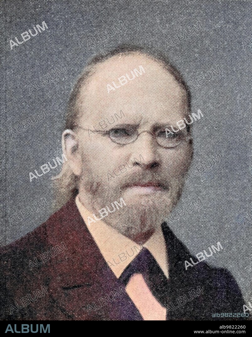 Hermann Hüffer; 24 March 1830; 15 March 1905; was a German historian and jurist; Historical; digitally restored reproduction from a 19th century original.