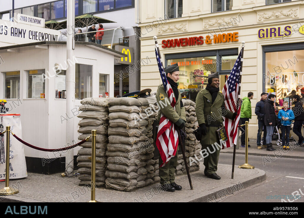 Checkpoint Charlie ,Berlin, Alemania, europe.