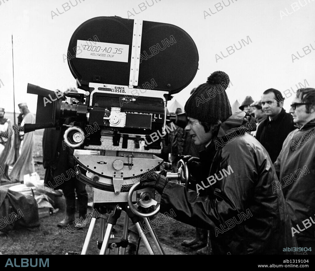 ROMAN POLANSKI in THE TRAGEDY OF MACBETH, 1971, unter der Regie von ROMAN POLANSKI. Copyright COLUMBIA PICTURES.