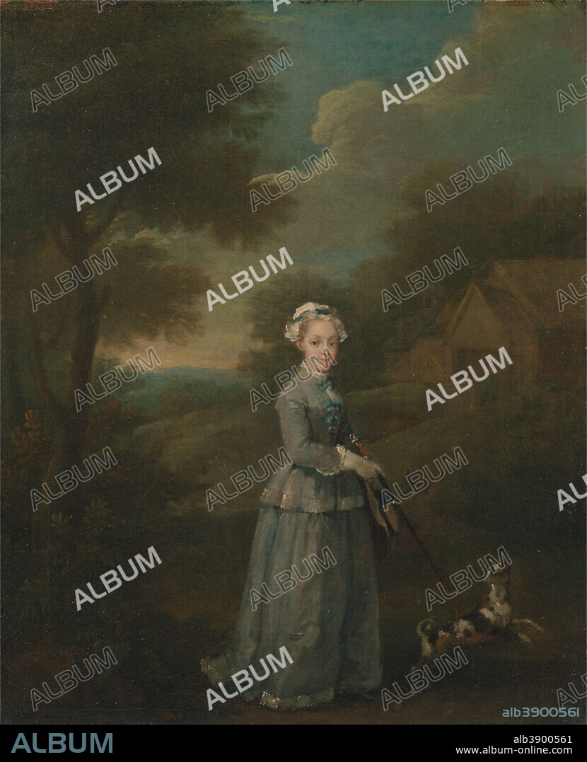 WILLIAM HOGARTH. Miss Wood. Date/Period: Ca. 1730. Painting. Oil on canvas. Height: 457 mm (17.99 in); Width: 381 mm (15 in).