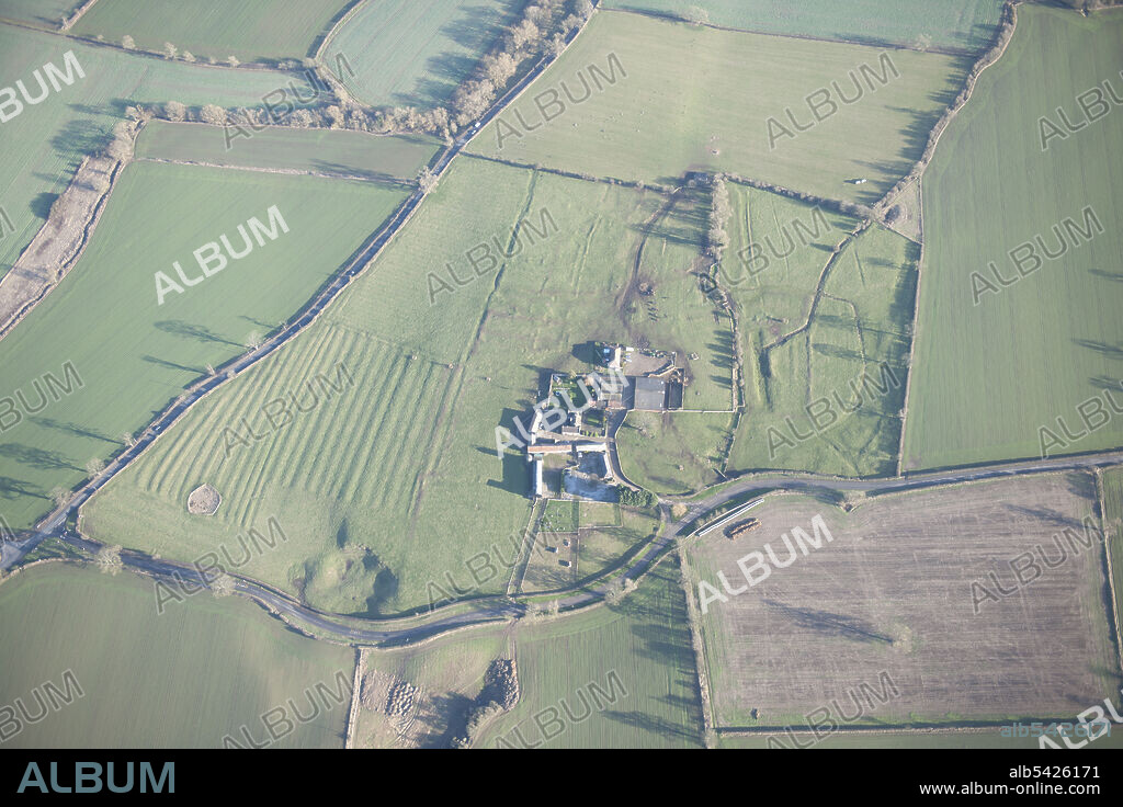HISTORIC ENGLAND. Deserted medieval village of Ulnaby, Darlington, 2015.