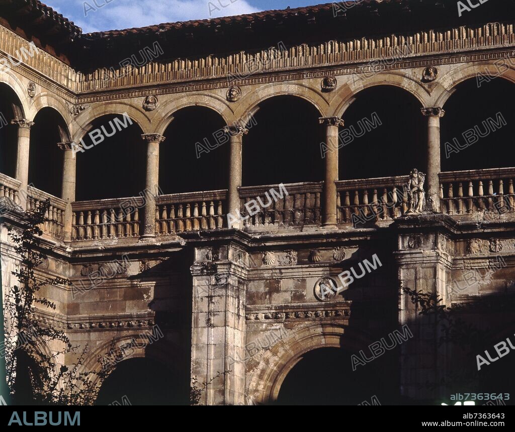 JUAN DE BADAJOZ-EL VIEJO-(?-1522). GALERIA SUPERIOR DEL CLAUSTRO DEL CONVENTO DE SAN MARCOS DE LEON - SIGLO XVI-XVII.
