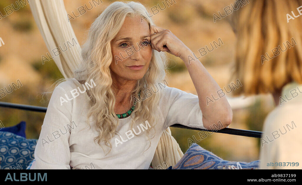 Kristin Scott-Thomas. KRISTIN SCOTT THOMAS in TWO TICKETS TO GREECE, 2022 (LES CYCLADES), directed by MARC FITOUSSI. Copyright AVENUE B PRODUCTIONS.