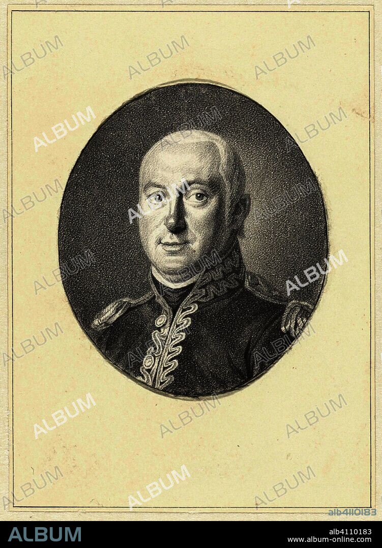 Portrait of Admiral Jan Willem de Winter. Draughtsman: Johannes Cornelis Mertens. Dating: 1752 - 1823. Measurements: h 101 mm × w 86 mm.