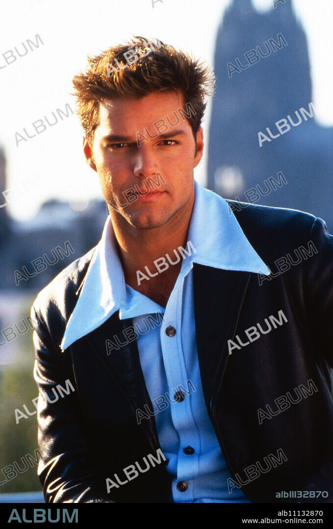 Ricky Martin, Puerto Rican singer and actor, visiting Cologne, Germany 1997. (original german headline: Ricky Martin in Köln).