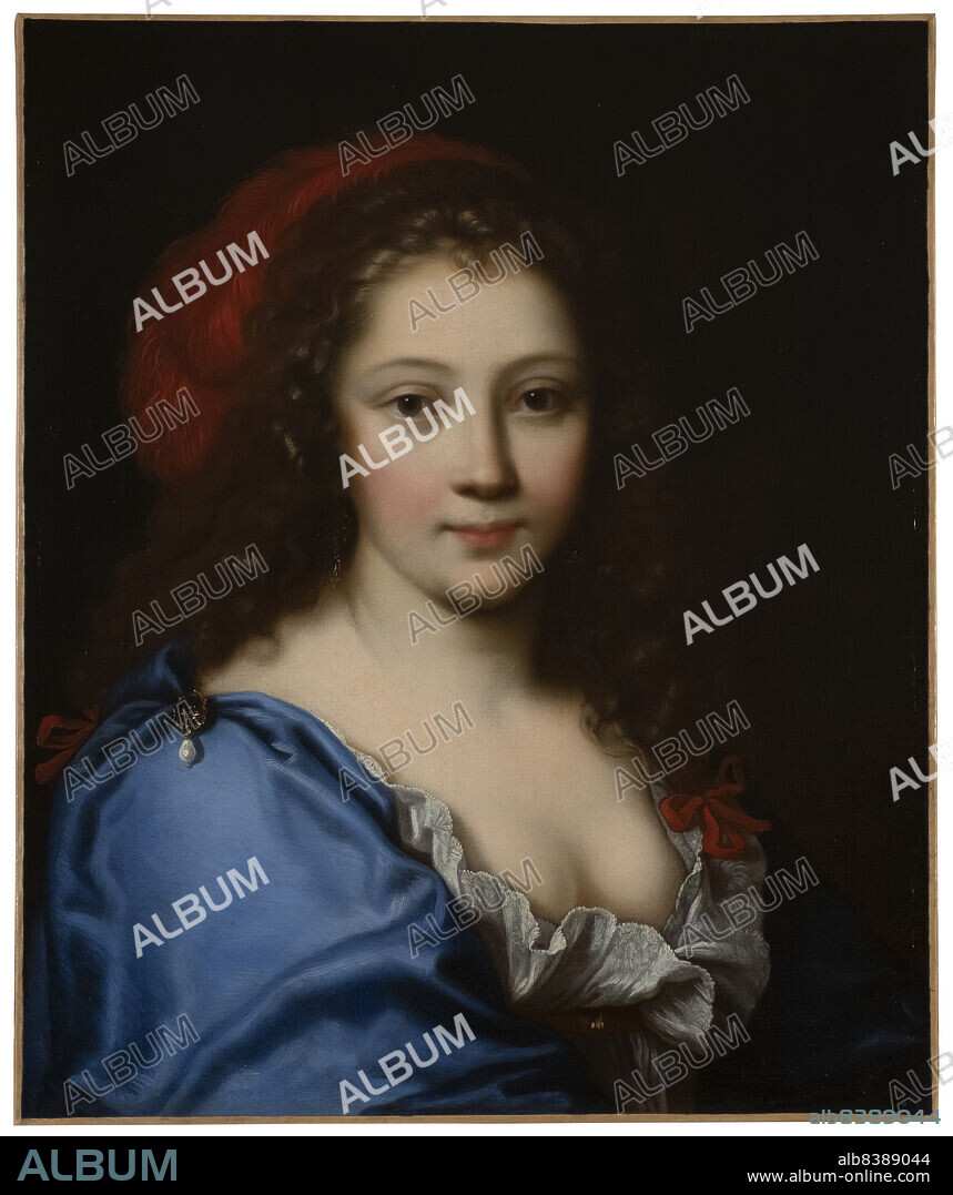 NICOLAS MIGNARD. Presumed portrait of Armande Béjart (around 1640-1700), actress, c1660.