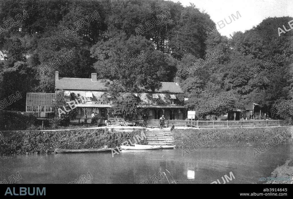 The Black Rabbit Hotel, Arundel, West Sussex, c1900s-c1920s.