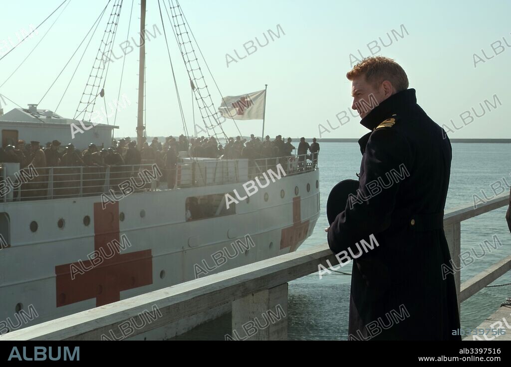 KENNETH BRANAGH en DUNKERQUE, 2017 (DUNKIRK), dirigida por CHRISTOPHER NOLAN. Copyright WARNER BROS.