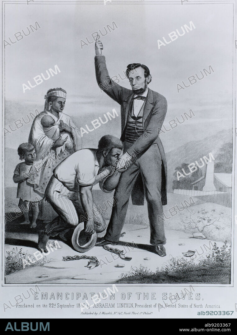 Abraham Lincoln, Emancipation Proclamation