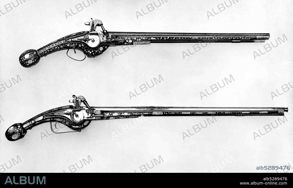 Wheellock Pistol, French, ca. 1600-1610.