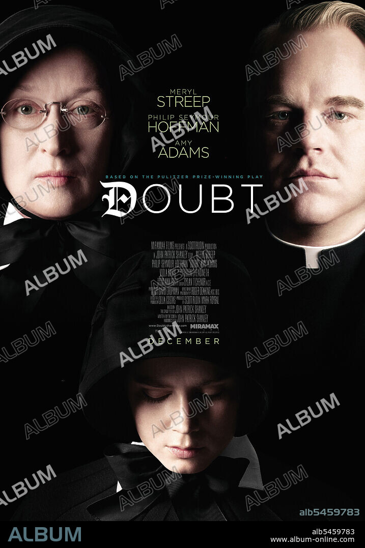 Poster of DOUBT, 2008, directed by JOHN PATRICK SHANLEY. Copyright SCOTT RUDIN PRODUCTIONS.