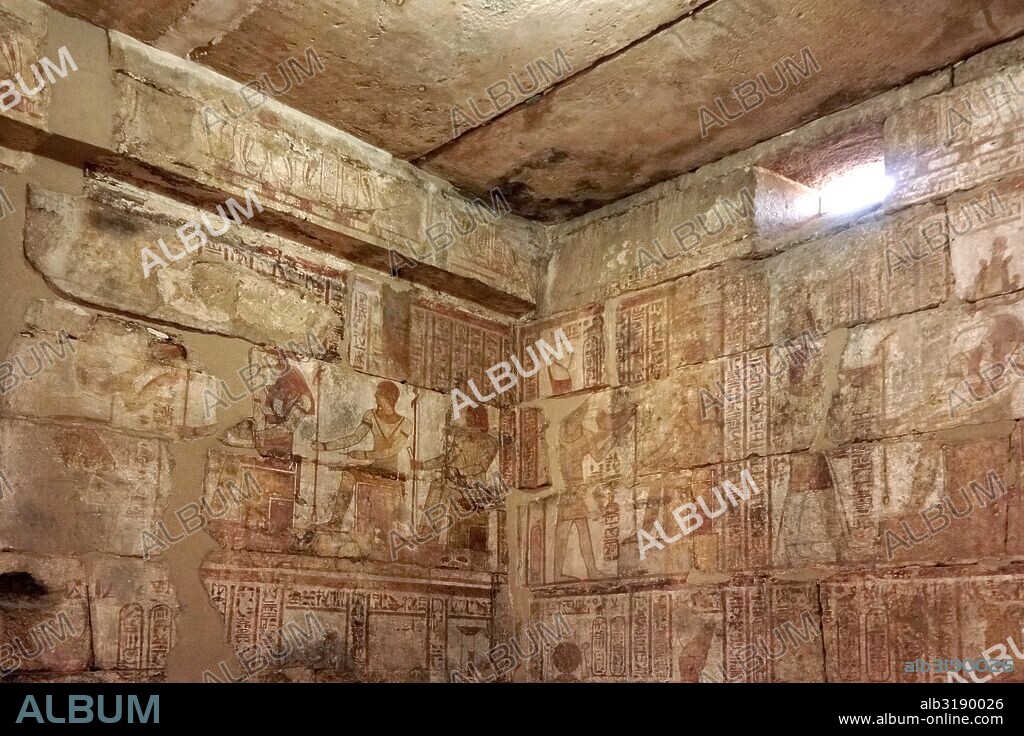 Templo de Ksar El Aguz-Thoth.  Egipto.