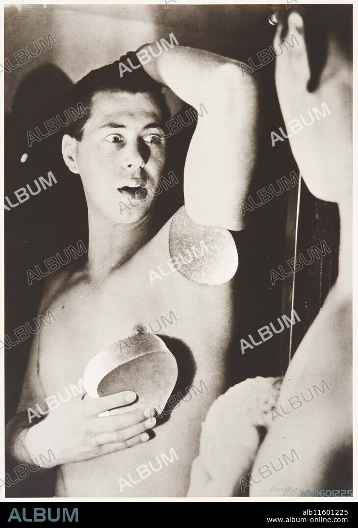 HERBERT BAYER. Self-portrait.