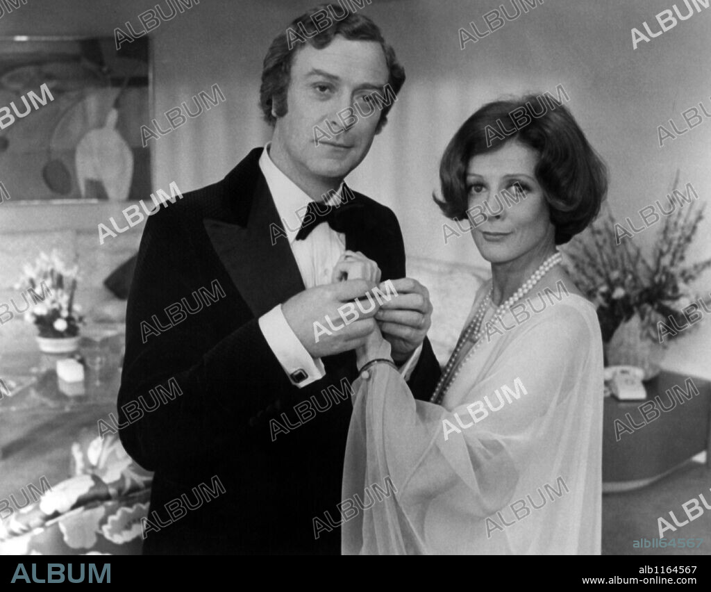 MAGGIE SMITH y MICHAEL CAINE en CALIFORNIA SUITE, 1978, dirigida por HERBERT ROSS. Copyright COLUMBIA/RAY STARK.