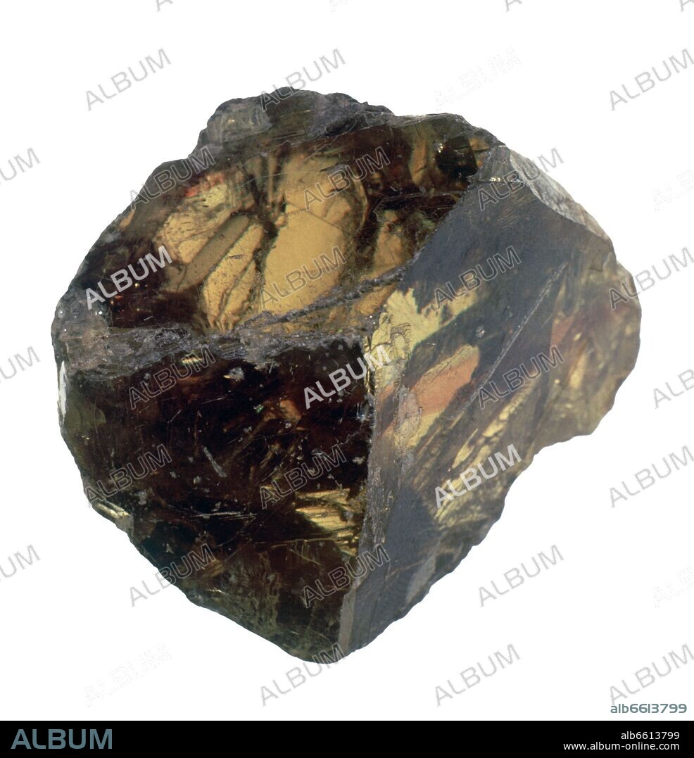 MINERAL-BLENDA ACARAMELADA.