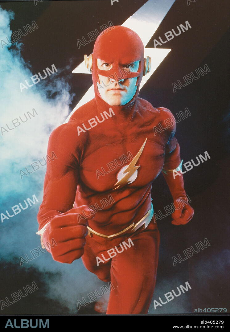 JOHN WESLEY SHIPP en FLASH, 1990 (THE FLASH), dirigida por ROBERT ISCOVE. Copyright WARNER BROS TV.