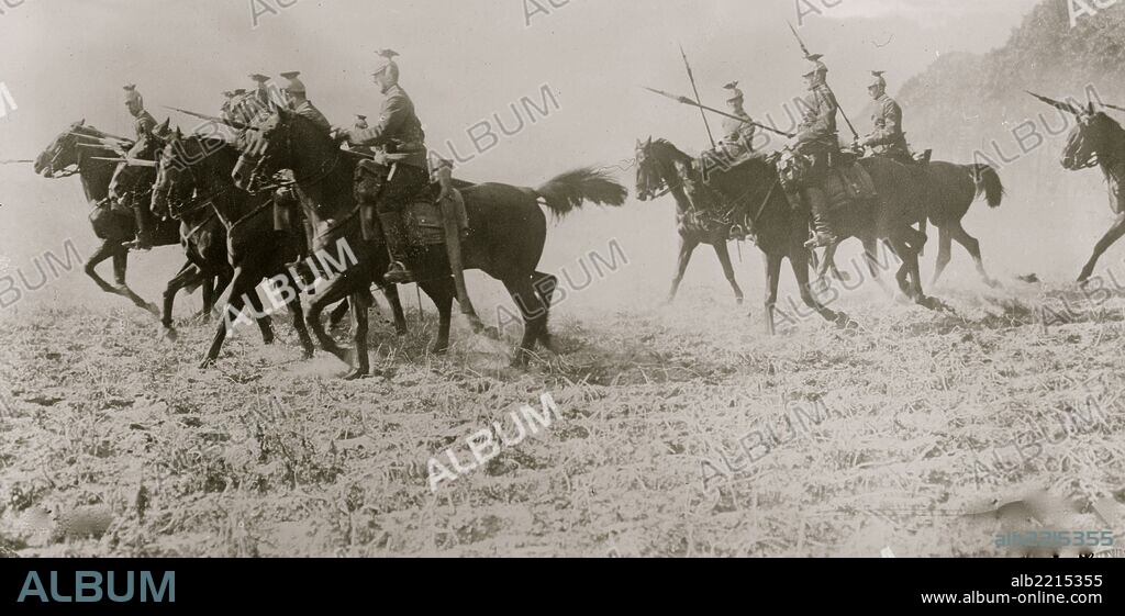 Uhlans (in Polish: "Ulan"; "Ulan" in German) were Polish light cavalry armed with lances, sabres and pistols. The title was later used by lancer regiments in the Russian, Prussian, and Austrian armies, Uhlans typically wore a double-breasted jacket (kurta) with a colored panel (plastron) at the front, a colored sash, and a square-topped Polish lancer cap (czapka) also spelt 'czapka,' chapska and schapska. This cap or cavalry helmet was derived from a traditional design of Polish cap, made more formal and stylized for military use.