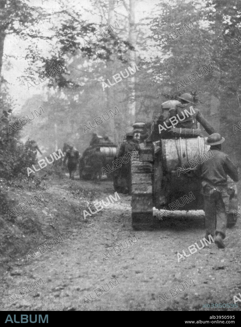 Americans preparing for the attack on the Argonne Forest, Verdun, France, September, 1918. The Meuse-Argonne Offensive of September-November 1918 was the final offensive of World War I. It was the biggest operation and victory of the American Expeditionary Force (AEF).