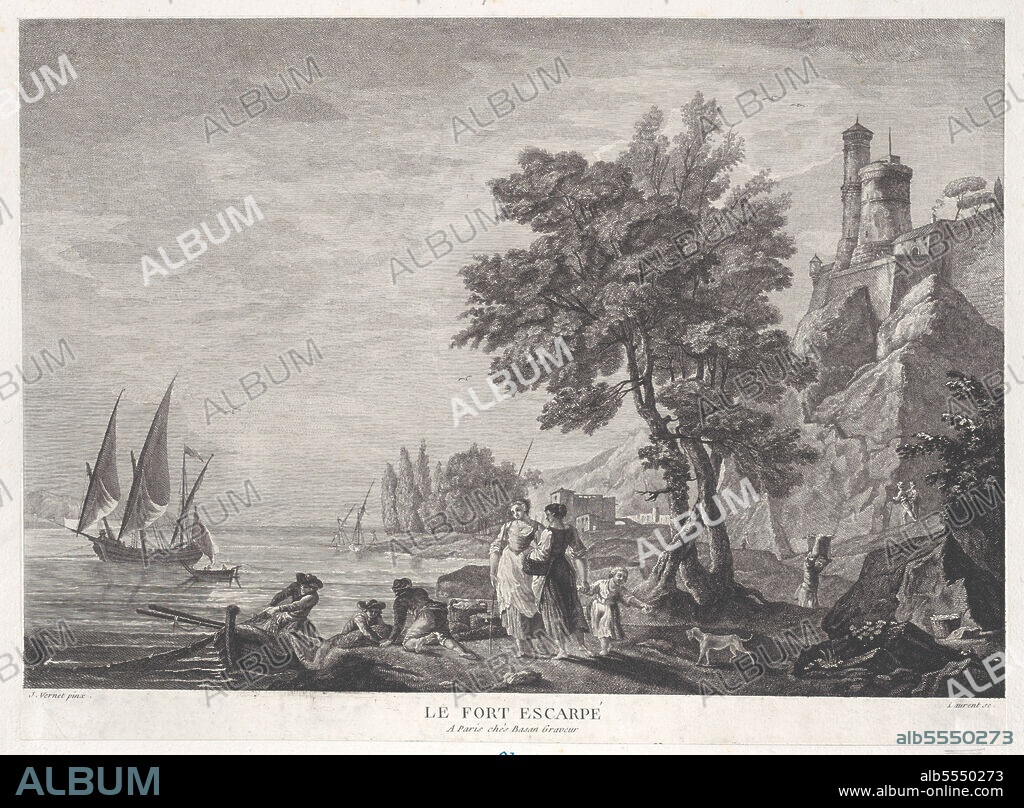 PIERRE FRANÇOIS LAURENT. The Steep Fort, ca. 1750-1800.