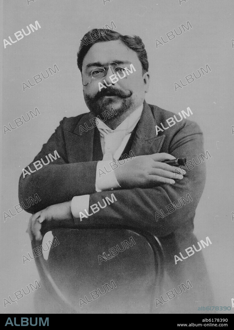 ISAAC ALBENIZ (1860 - 1909) PIANISTA, MUSICO Y COMPOSITOR ESPAÑOL.