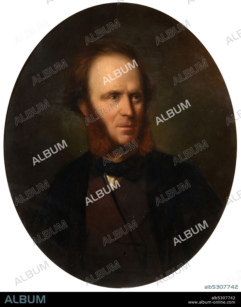 FRANK GEORGE JACKSON. Portrait of William Costen Aitken (1817-1876), 1870.