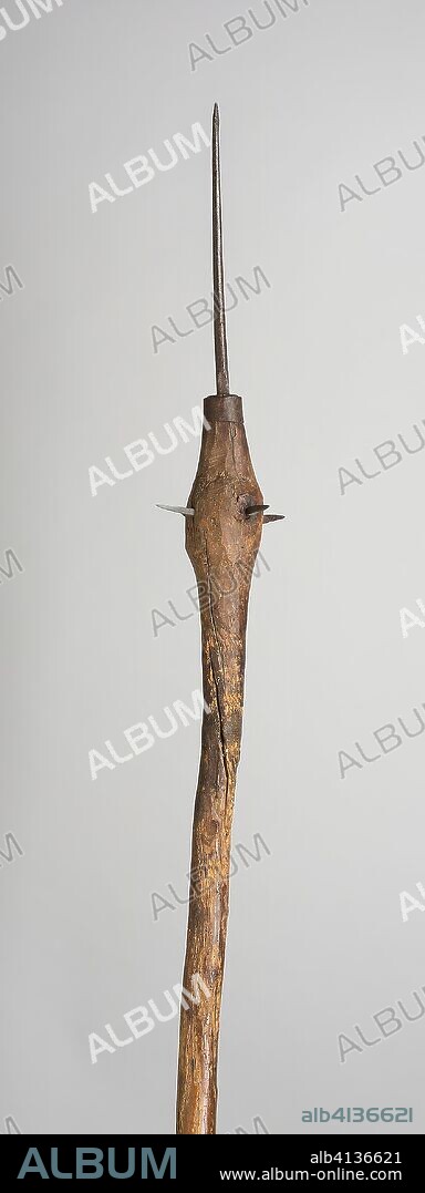 "Morgenstern". German. Date: 1500-1600. Dimensions: H. 168.9 cm (66 1/2 in.)
Wt. 3 lb. 6 oz. Iron and wood. Origin: Germany.