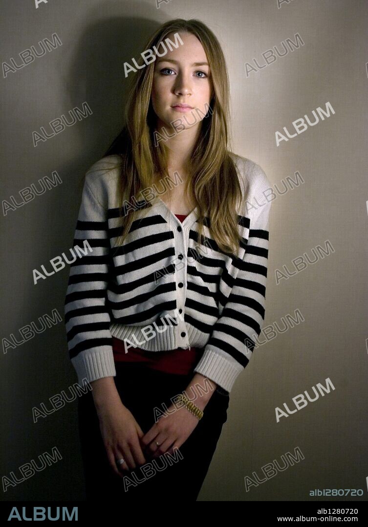 SAOIRSE RONAN. Jan. 07, 2010 - Toronto, Ontario, Canada - Irish actress SAORISE RONAN on promo tour for Peter Jackson's new film ''The Lovely Bones''. The film is an adaptation of the beloved Alice Sebold novel. 07/01/2010