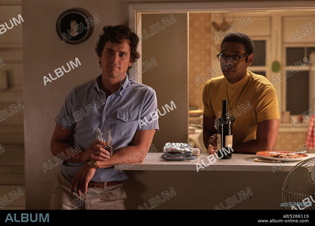 MATT BOMER y MICHAEL BENJAMIN WASHINGTON en LOS CHICOS DE LA BANDA, 2020 (THE BOYS IN THE BAND), dirigida por JOE MANTELLO. Copyright NETFLIX.