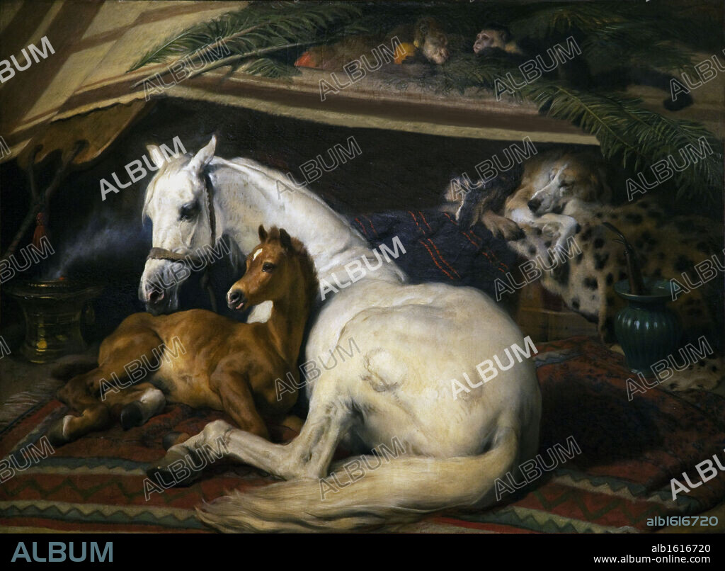 Arab Tent by Sir Edwin Henry Landseer, Wallace Collection, London, United Kingdom.