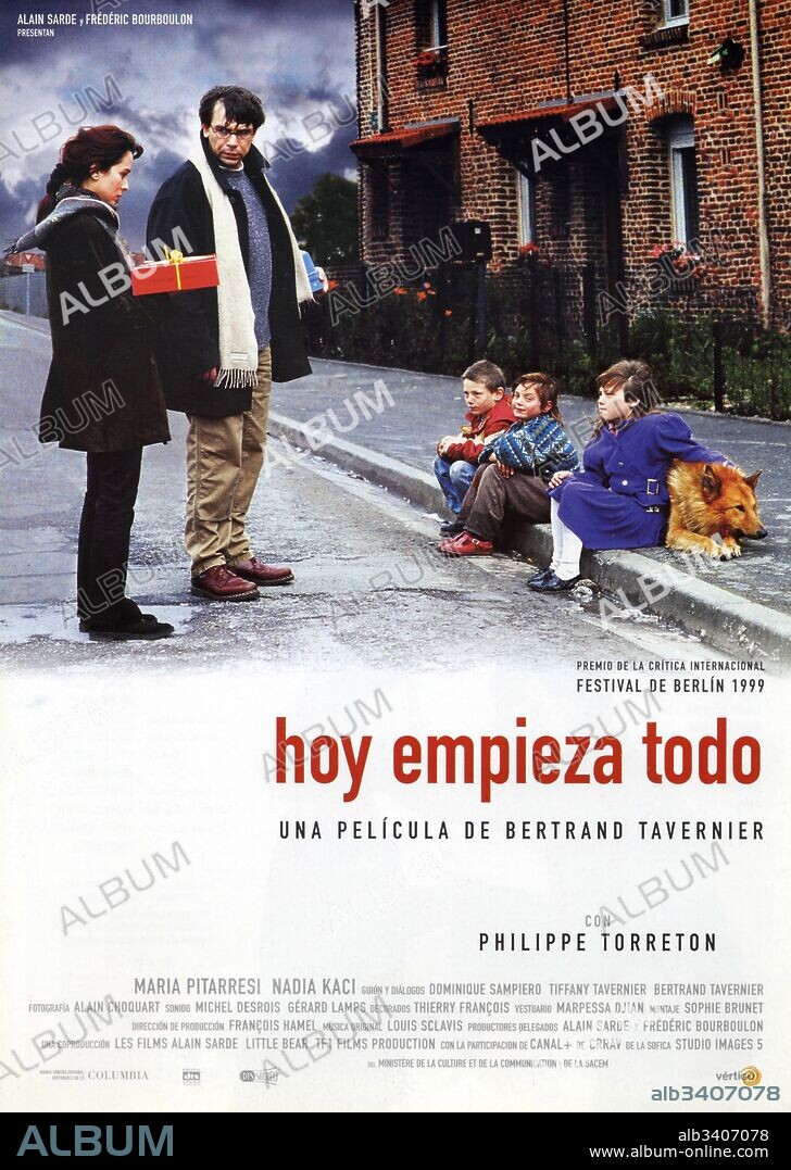 Affiche de ÇA COMMENCE AUJOURD'HUI, 1999, réalisé par BERTRAND TAVERNIER.