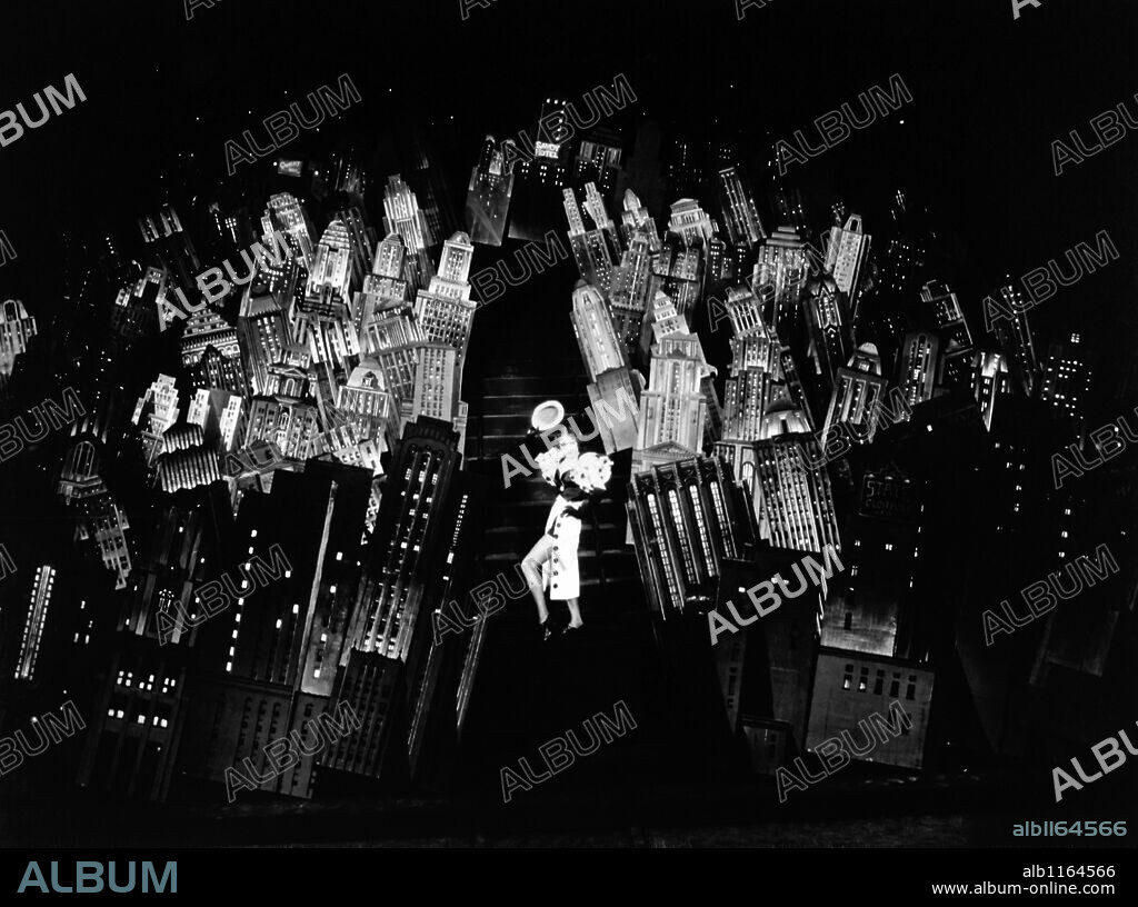 RUBY KEELER en LA CALLE 42, 1933 (42ND STREET), dirigida por LLOYD BACON. Copyright WARNER BROTHERS.