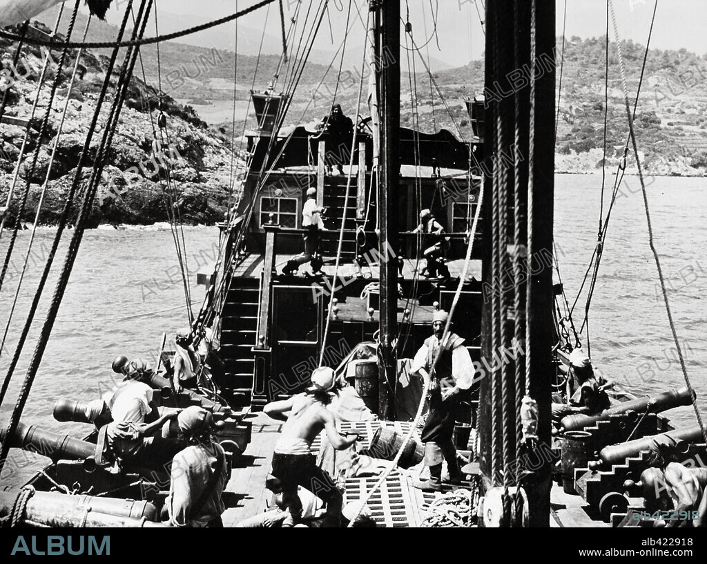EL PIRATA NEGRO, 1961 (GORDON, IL PIRATA NERO). Copyright MAX PRODUCTIONS.