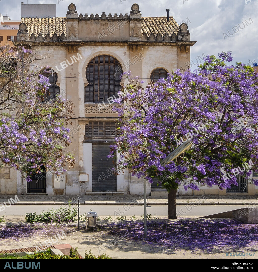 antiguo Club Velocipedista, Inca, Mallorca, balearic islands, Spain.