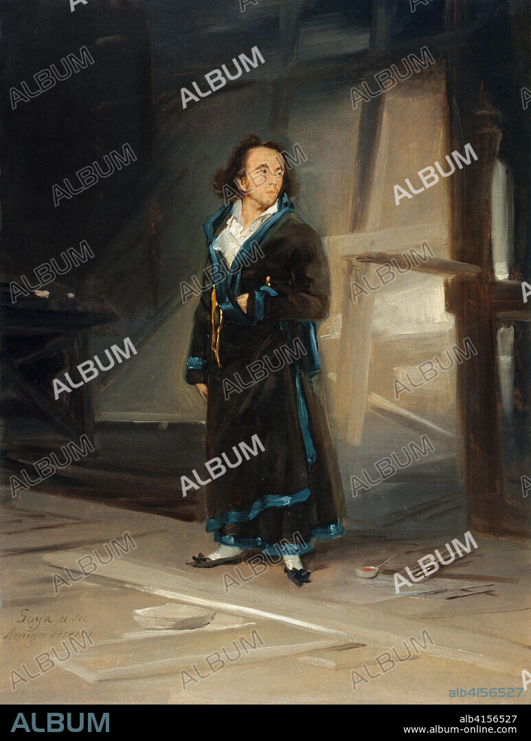 Francisco de Goya (Fuendetodos, 1746-Bordeaux, 1828). Portrait of Asensio Julià (ca. 1798). Oil on canvas. 54.5 x 41 cm.