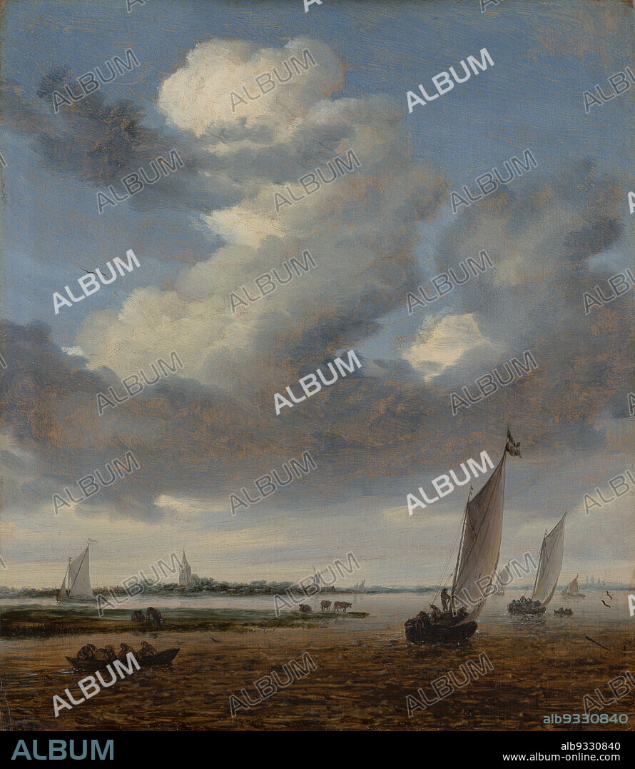 View of Beverwijk from the Wijkermeer, Salomon van Ruysdael, c. 1661.