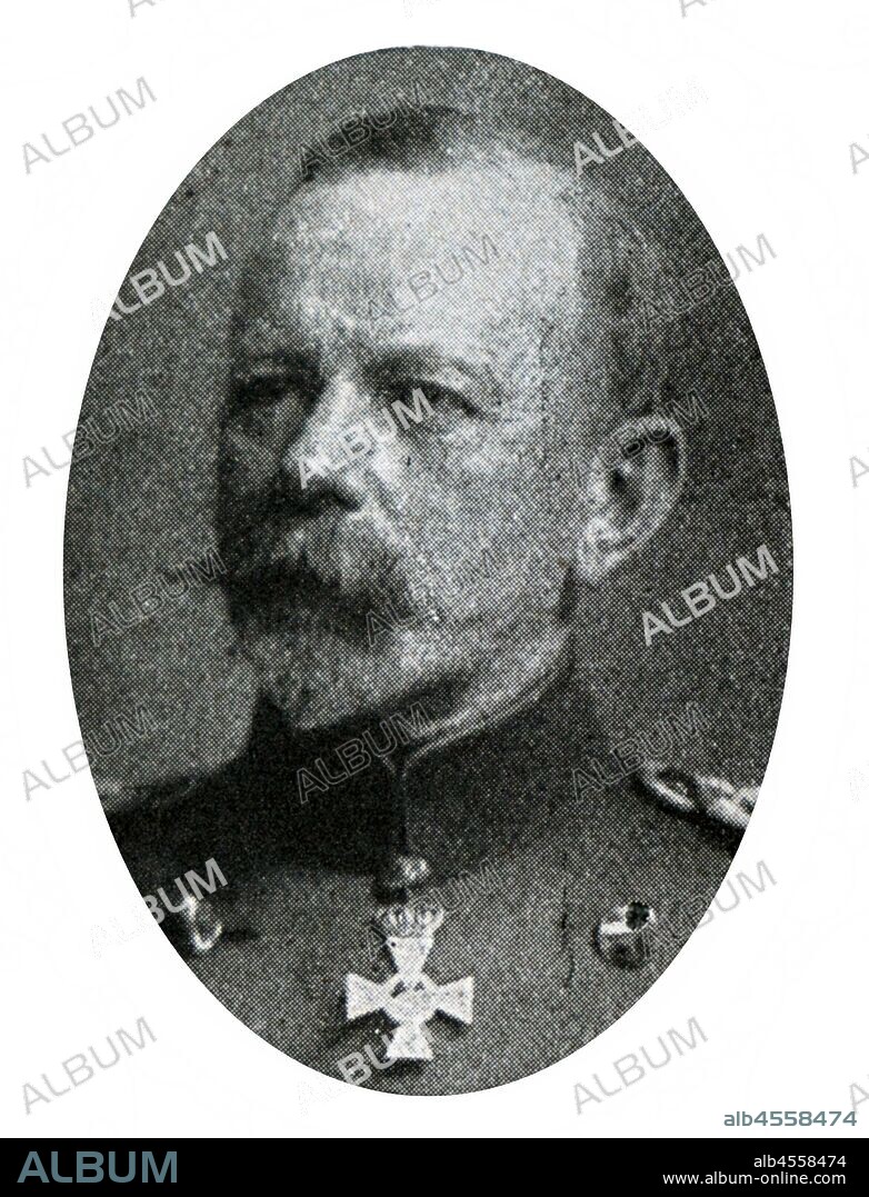 Friedrich Bertram Sixt von Armin (1851 - 1936), German general who participated in the Franco-Prussian War and the First World War. In the latter he participated in many battles on the Western Front, including the Battles of Passchendaele and the Lys.
