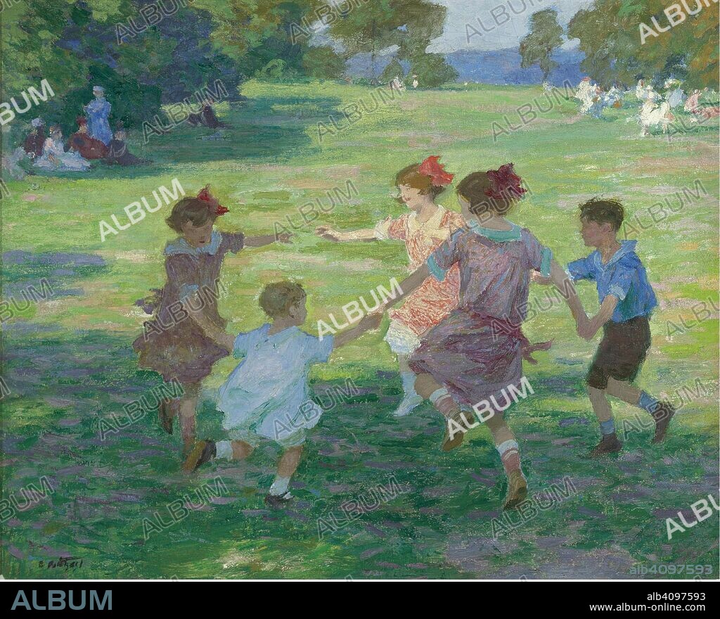EDWARD HENRY POTTHAST. Ring Around the Rosie.
