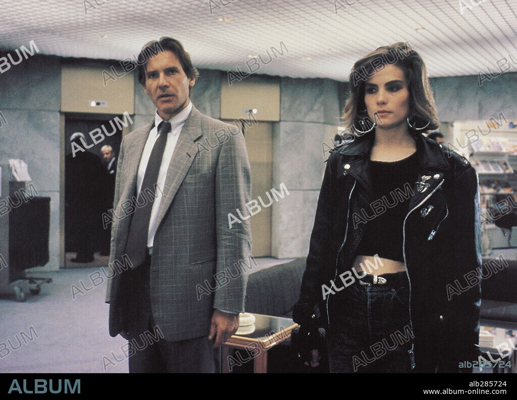 EMMANUELLE SEIGNER y HARRISON FORD en FRENÉTICO, 1988 (FRANTIC), dirigida por ROMAN POLANSKI. Copyright WARNER BROTHERS.