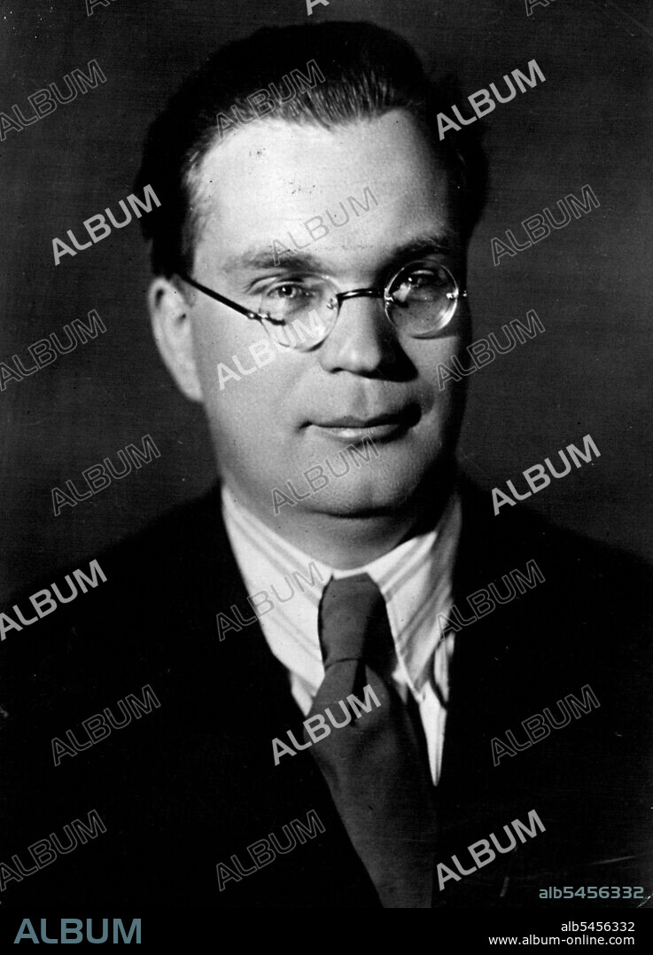 Council of Mini Steers Of The USSR.M.G. Pervukhin, Minister of Chemical Industry. August 31, 1951. (Photo by Pictorial Press).