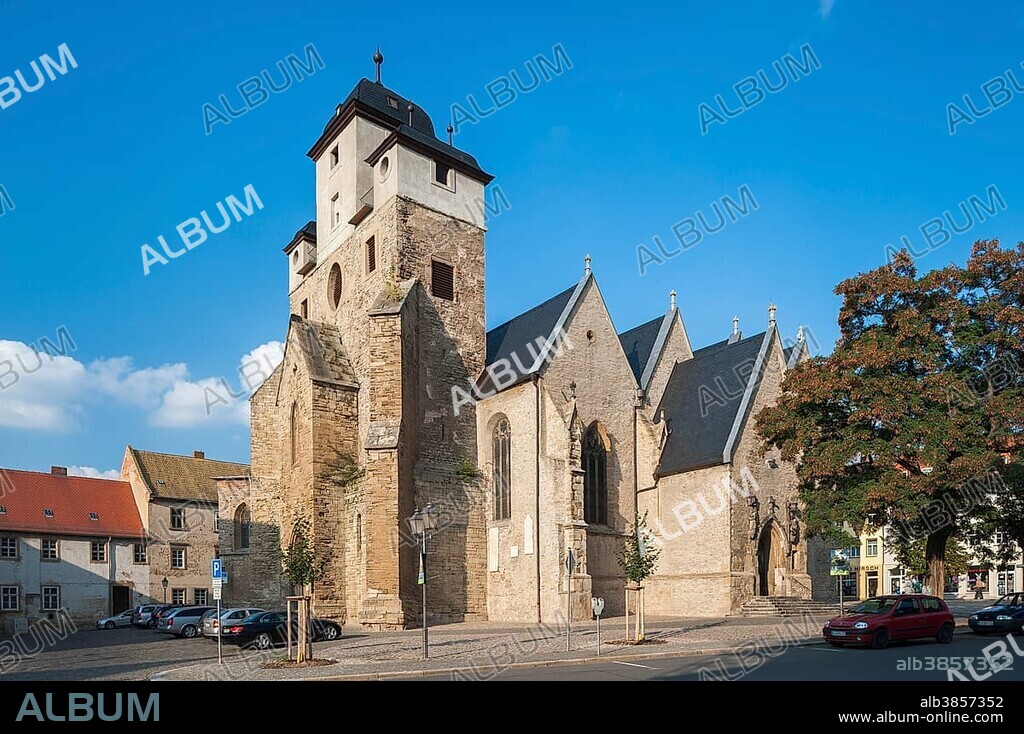 Church of Saint Michael, site of Reformation, the Romanesque Road, Zeitz, Saxony-Anhalt, Germany