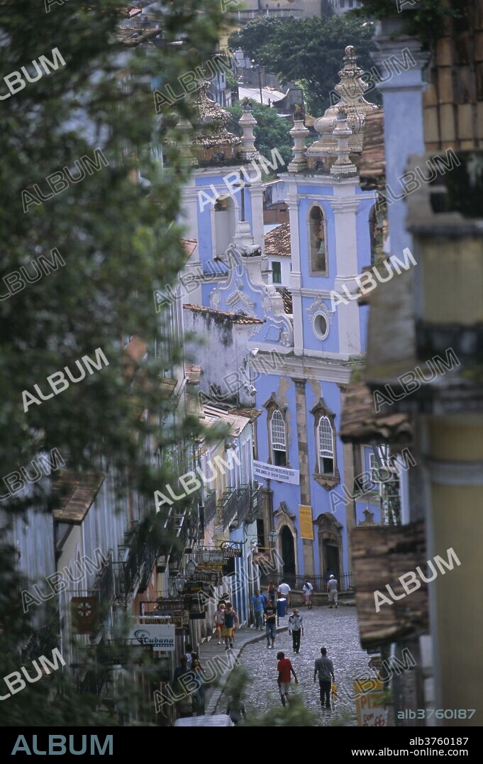 Pelourinho, Salvador da Bahia (Salvador) (Bahia), UNESCO World Heritage Site, Brazil, South America.