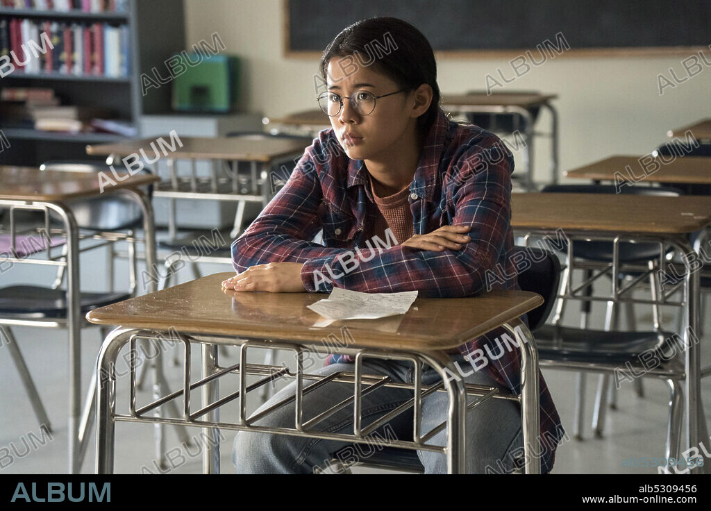 LEAH LEWIS en CONQUISTA A MEDIAS, 2020 (THE HALF OF IT), dirigida por ALICE WU. Copyright Likely Story.