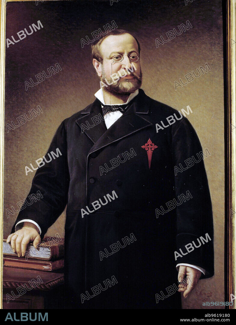 Francisco de Borja Queipo del Llano and Gayoso de los Cobos. (1840-1890), Spanish politician, was President of the Courts.