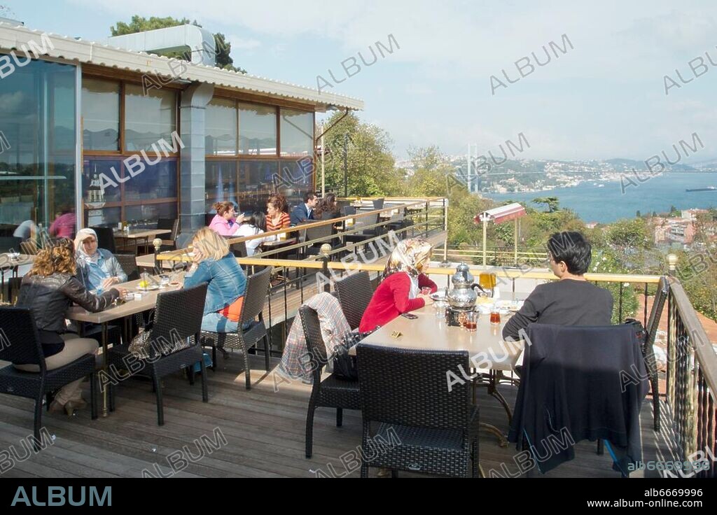 Törkei, Istanbul, Kuzguncuk, Dilruba-Restaurant.