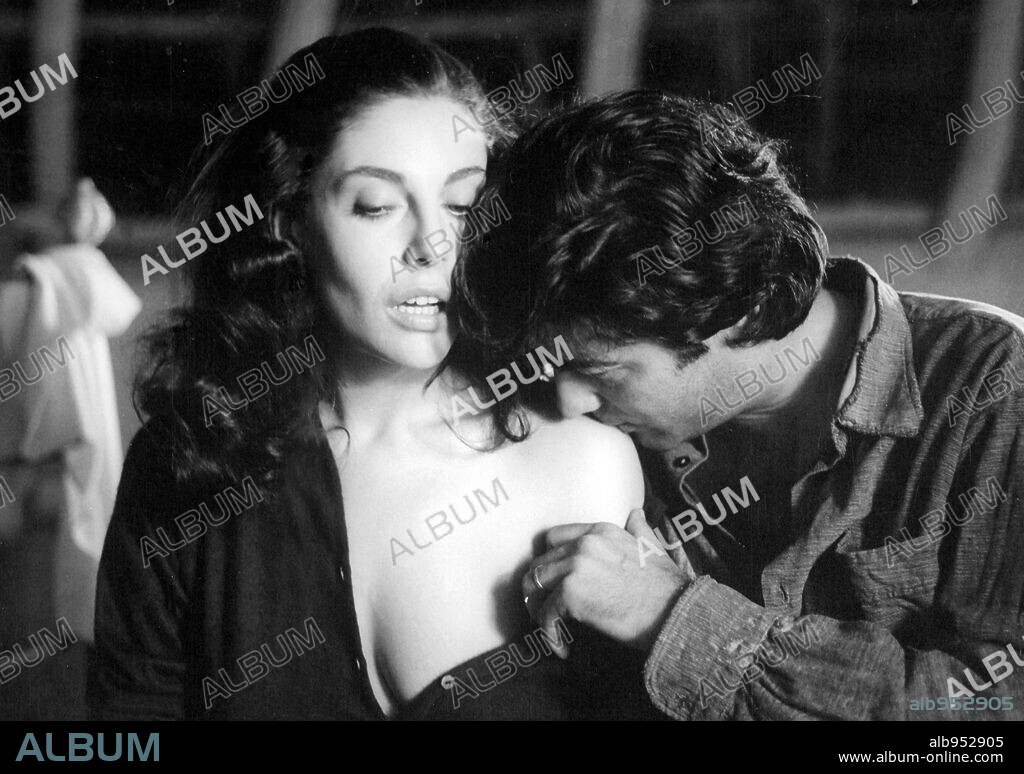 CHARO LOPEZ and MAXIMO VALVERDE in MANUELA, 1976, directed by GONZALO GARCIA PELAYO.