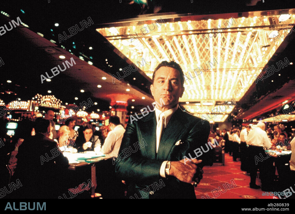 ROBERT DE NIRO en CASINO, 1995, dirigida por MARTIN SCORSESE. Copyright UNIVERSAL PICTURES / CARUSO, PHILLIP.