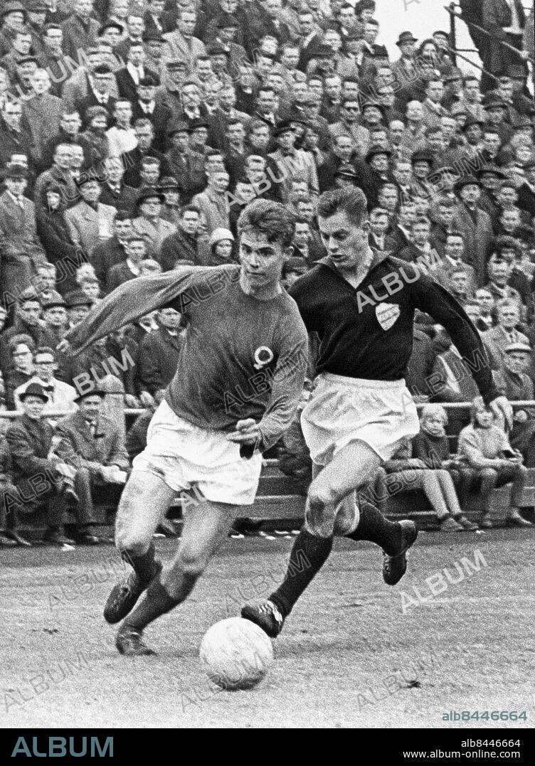 1963-01-01. Roger Magnusson, Åtvidabergs FF . Foto: Gunnar Fröberg / Expressen / TT / Kod: 192. ** AFTONBLADET OUT **.