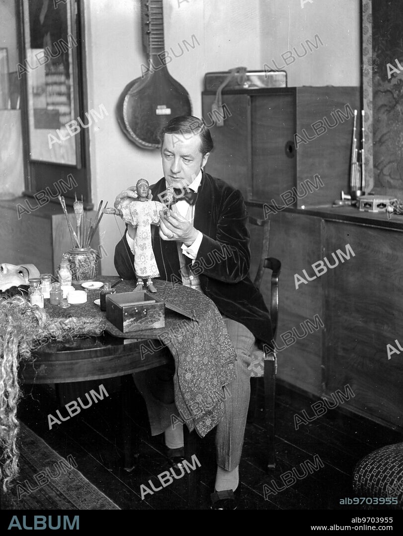 Mr Edmund Dulac , the celebrated artist . 25 January 1921.